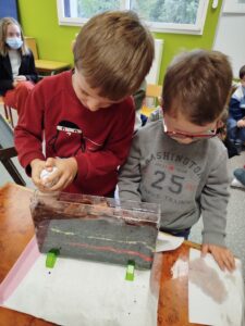 Dans notre terrarium…