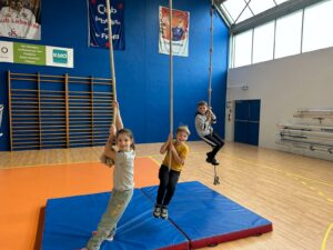 Première séance de gym