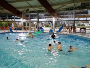Dernière séance de natation