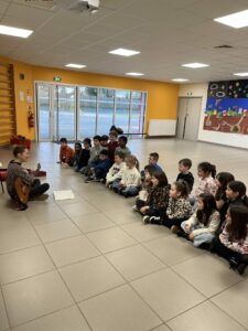 Première séance de musique